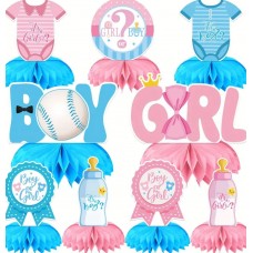 Papīra dekorēšana galdam, Boy or Girl, 9 gb, (15 cm)