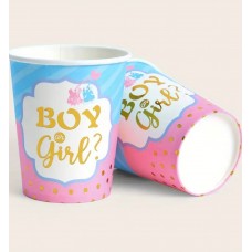 Glazes, Boy or Girl, Ar zelta burtiem, 10 gab, (200 ml)