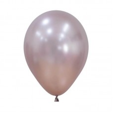 Lateksa balons, Glossy Pink Blossom, (30 cm)