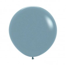 Латексные шар, Pastel Pastel Dusk Blue, (60 cм)
