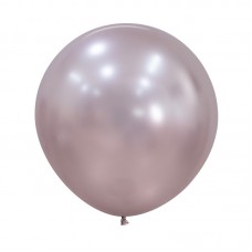 Lateksa balons, Glossy Pink Blossom, (60 cm)