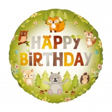 Aplis, Happy Birthday, Meža dzīvnieki, (45 cm)