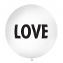 Латексные шар, Pastel White, Love, (1 м)