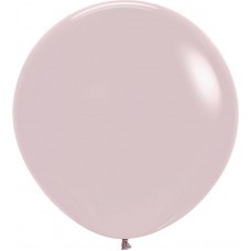 Lateksa balons, Pastel Dusk Rose, (61 сm)