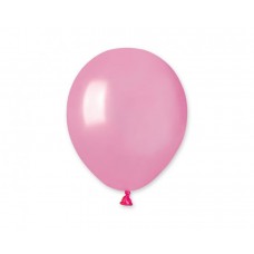 Lateksa balons, Pastel Metallic Pink, (13 cm)