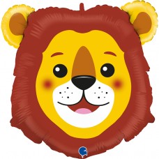 Голова льва, Коричневая, (74 см)
