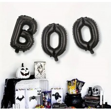 Balonu virtene, BOO, Melns, (100 cm)
