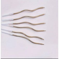 Sveces, Viļņainas, Broze, 6 gab, (15 cm)