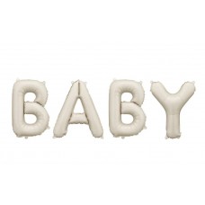 Гирлянда из шаров, Baby, Бежевая, (140x43 см)