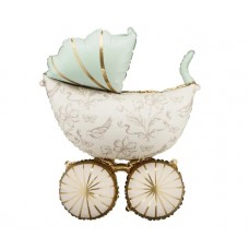 Коляска, Нежно голубая, (74 см)