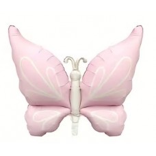 Бабочка, Розовая, (68 см)
