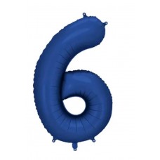 Cipars 6, Matēts tumši zils, (86 cm)