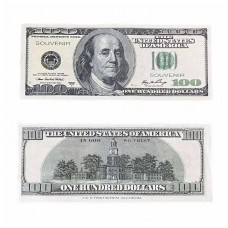 Бумажные деньги, 100 долларов, (80 шт)