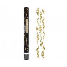 Konfeti lentes, zelts, papīrs, (60 cm)