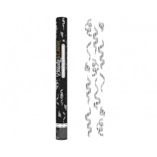 Konfeti, lentes, sudrabs, papīrs, (60 cm)