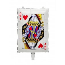 Игральная карта, Дама, (49х40 см)