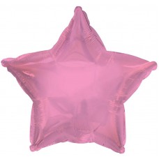Звезда, Розовая, Голография, (91 см)