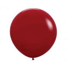 Lateksa balons, Pastel Imperial Red, (60 сm)