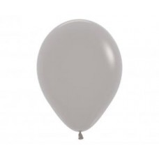 Lateksa balons, Pastel Grey, (30 сm)