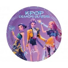 Тарелка, K-POP Demon Hunters, 8 шт., (23 см)