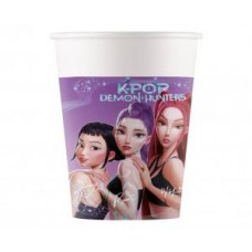 Стаканы, K-POP Demon Hunters, 8 шт, (200 мл)