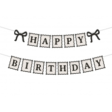 Virtene, Happy Birthday, ar bantite, (100 cm)