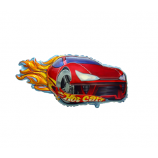 Гоночная Машина, Hot Cars, Красный, (43 x 79cм)