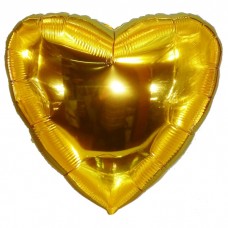 Сердце, Золотое, (81 см)