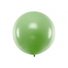 Lateksa balons, Gaiši zaļš, (1 м)