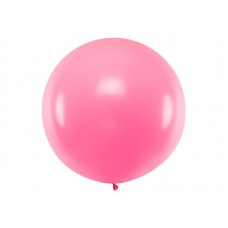Латексный шар, Розовый, Pastel Pink, (1 м)