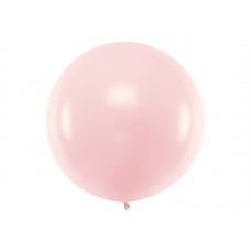 Lateksa balons, Gaiši rozā, (1 м)