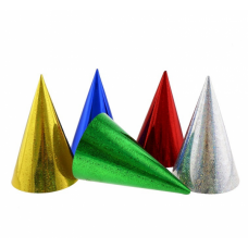 Papīra cepures, Daudzkrāsains hologrāfiskās, (3 gb)