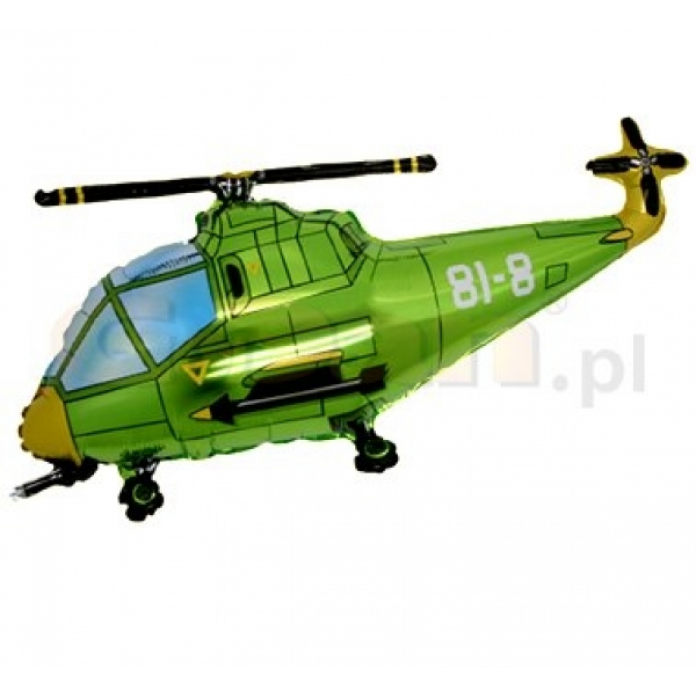 Helikopters, Zaļš, (97 cm)