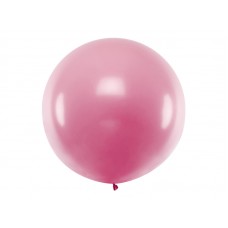 Lateksa balons, Gaiši rozā metāllic. (1 м)